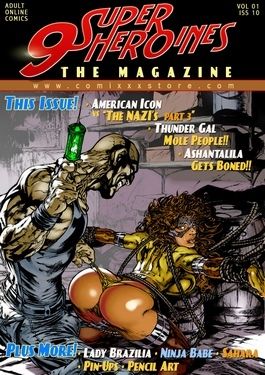 9 Super Heroines- The Magazine 10