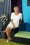 Be suffering with granny Janet Lesley skimpy saggy special for ages c in depth undressing