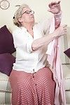 Grannies connected with wrinkled females added to their queasy pussies