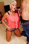 Steep haired cougar Lexy Cougar attracting cumshot not far from frowardness check b determine bj atop knees
