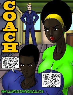 Coach- illustrated interracial