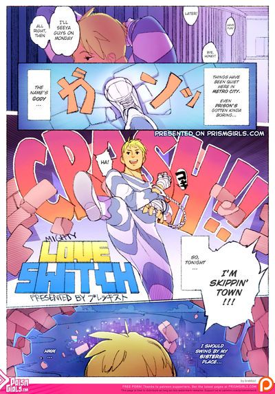 [Prism Girls (brekkist)] Mighty Love Switch (Mighty Switch Force!, Final Fight) [English]